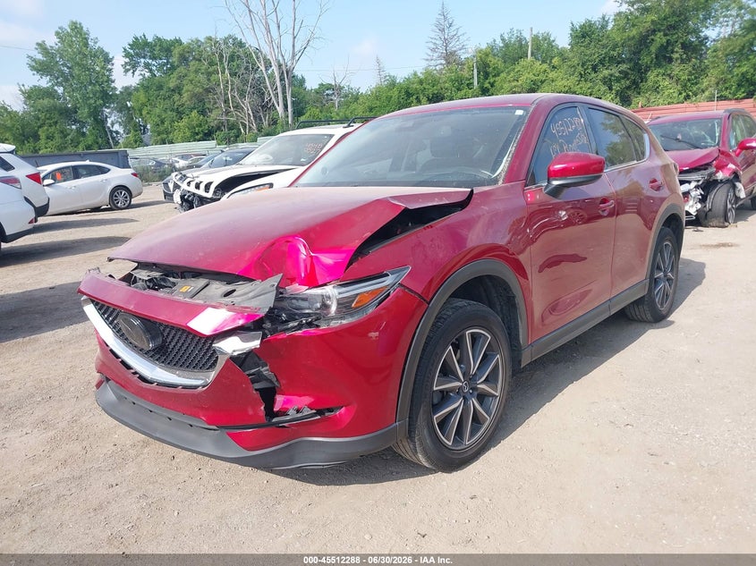 2018 Mazda Cx-5 VIN JM3KFBDM2J0436034 IAAI salvage auction — FRONT END, Clear (Michigan), sold $4,600 on 2026-07-30 (photo 2)