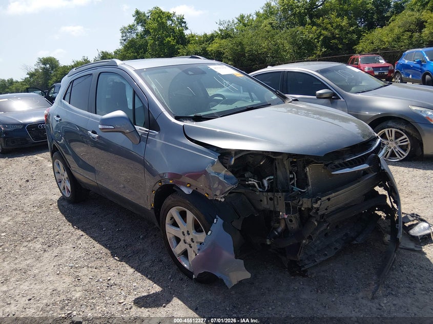 2019 Buick Encore VIN KL4CJCSM6KB752444 IAAI salvage auction — FRONT END, Original (Ohio), sold $325 on 2026-07-07 (photo 1)