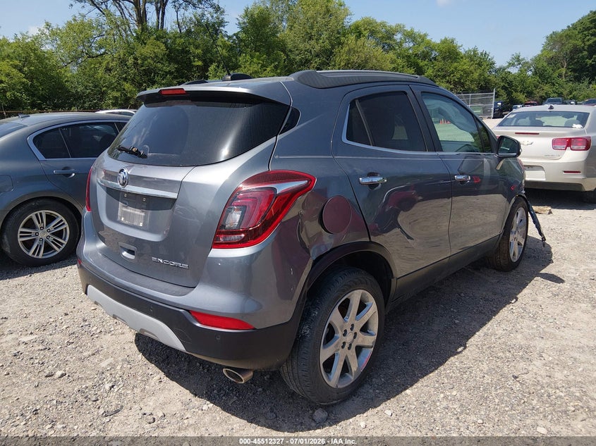 2019 Buick Encore VIN KL4CJCSM6KB752444 IAAI salvage auction — FRONT END, Original (Ohio), sold $325 on 2026-07-07 (photo 4)