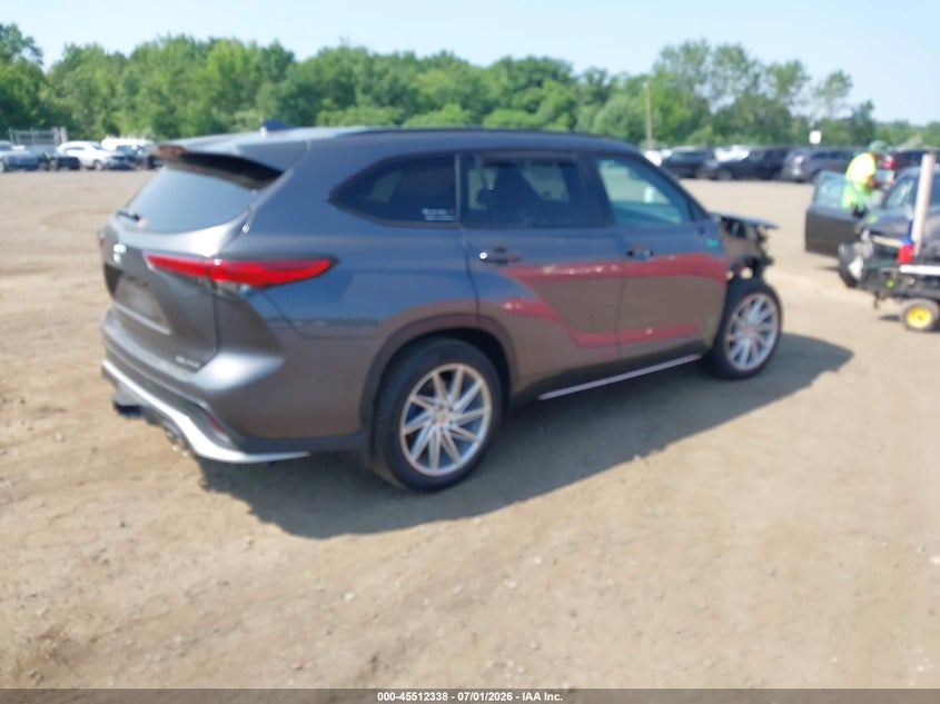 2022 Toyota Highlander VIN 5TDLZRBH0NS242348 IAAI salvage auction — FRONT END, Salvage (Idaho), sold $13,000 on 2026-07-22 (photo 4)