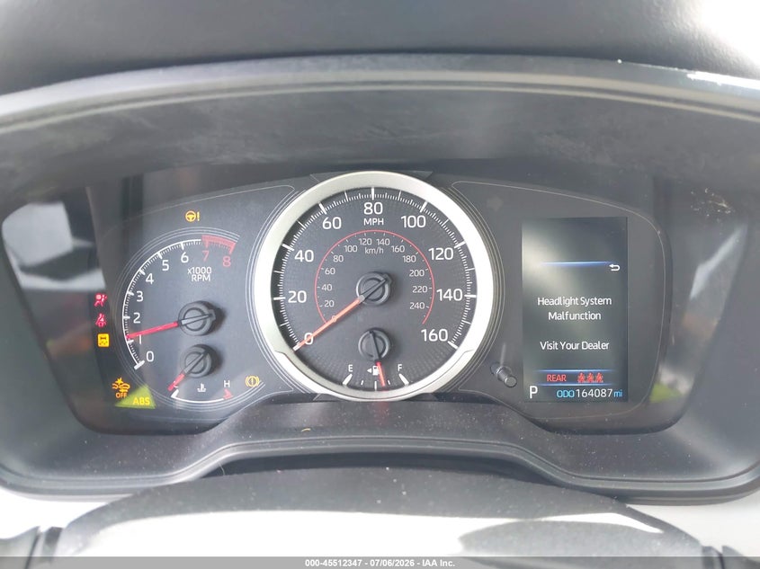 2022 Toyota Corolla VIN JTDS4MCE3N3504365 IAAI salvage auction — FRONT END, Rebuildable (Florida), sold $3,150 on 2026-07-29 (photo 7)