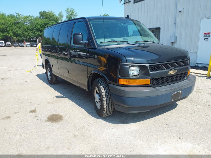 2017 Chevrolet Express 2500 VIN 1GAWGEFF9H1302660 IAAI salvage auction — LEFT SIDE, SF97 (Rhode Island), sold $16,000 on 2026-07-23 (photo 1)