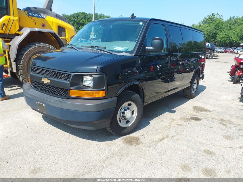 2017 Chevrolet Express 2500 VIN 1GAWGEFF9H1302660 IAAI salvage auction — LEFT SIDE, SF97 (Rhode Island), sold $16,000 on 2026-07-23 (photo 2)