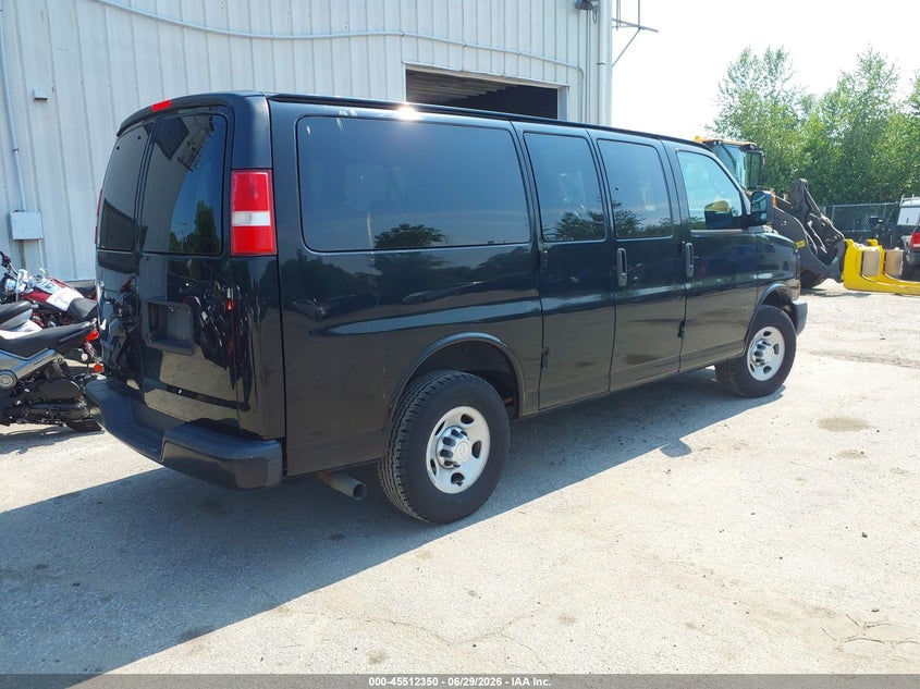 2017 Chevrolet Express 2500 VIN 1GAWGEFF9H1302660 IAAI salvage auction — LEFT SIDE, SF97 (Rhode Island), sold $16,000 on 2026-07-23 (photo 4)
