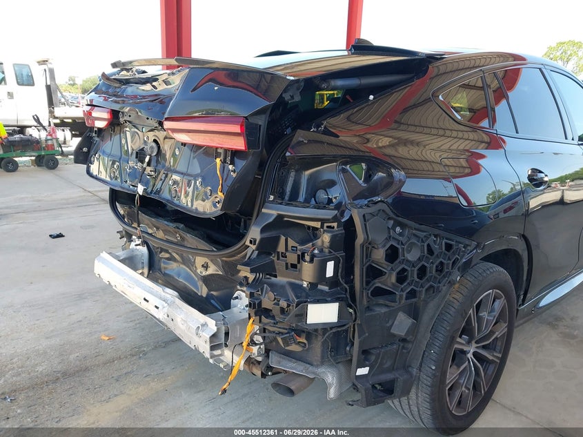 2020 BMW X6 VIN 5UXCY6C0XL9C82685 IAAI salvage auction — LEFT REAR, Salvage Title, sold $26,250 on 2026-07-16 (photo 6)