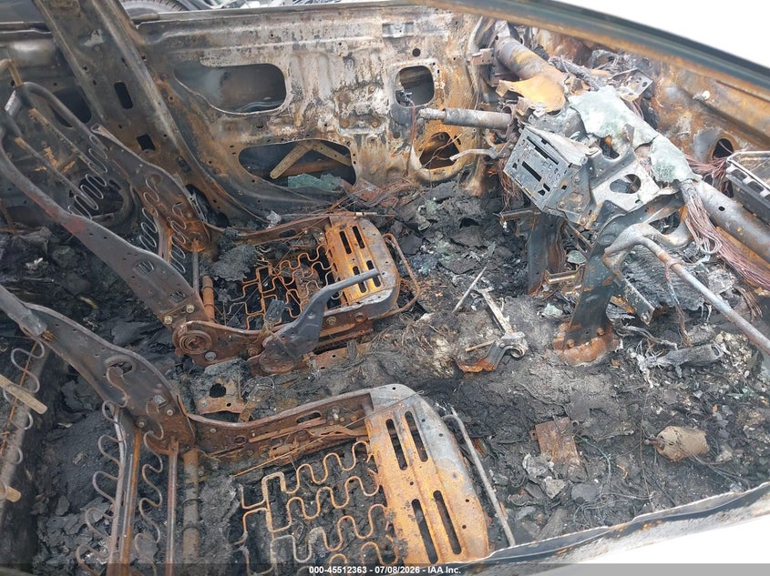 2013 Mitsubishi Lancer VIN JA32U8FW6DU001738 IAAI salvage auction — TOTAL BURN, Non-Repairable (Virginia), sold $25 on 2026-07-24 (photo 5)