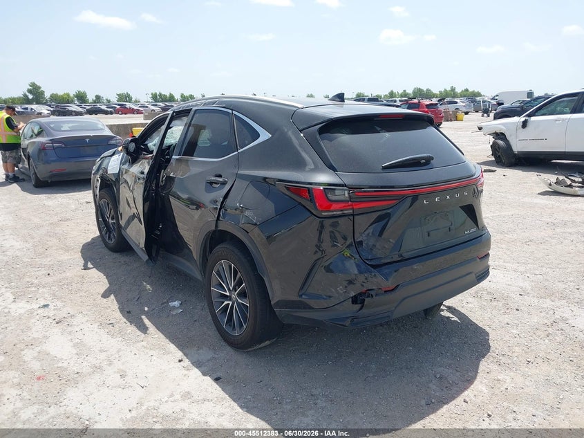 2024 Lexus Nx VIN 2T2GDCAZ7RC006300 IAAI salvage auction — ALL OVER, Salvage (Texas), sold $4,050 on 2026-09-09 (photo 3)