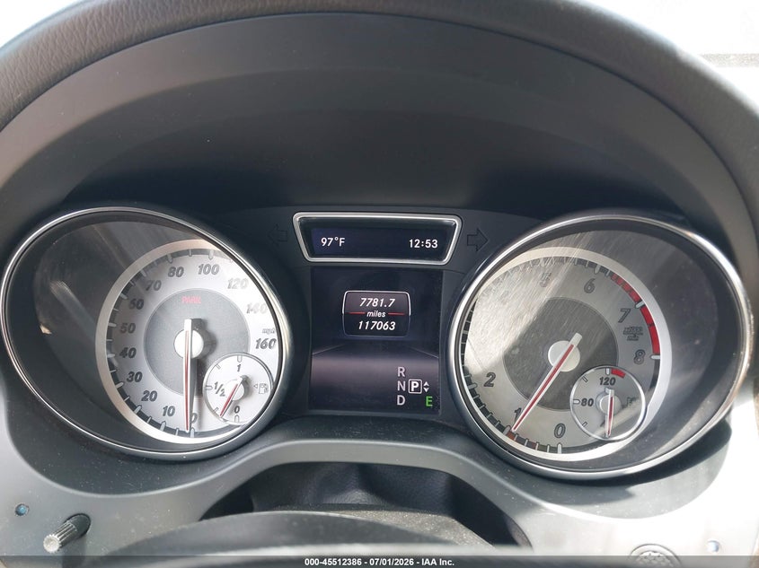 2015 Mercedes-benz Gla-klasse VIN WDCTG4GB0FJ128064 IAAI salvage auction — SIDE, Salvage Title, sold $2,350 on 2026-08-12 (photo 7)