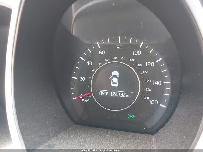 2015 Kia Optima VIN KNAGM4A70F5536851 IAAI salvage auction — NORMAL WEAR, Original (Texas), sold $900 on 2026-07-20 (photo 7)