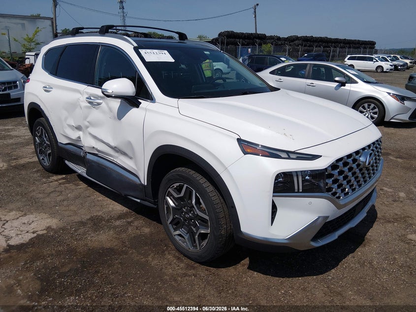 2022 Hyundai Santa fe VIN KM8S5DA14NU026573 IAAI salvage auction — RIGHT SIDE, Salvage (Pennsylvania), sold $10,900 on 2026-07-24 (photo 1)