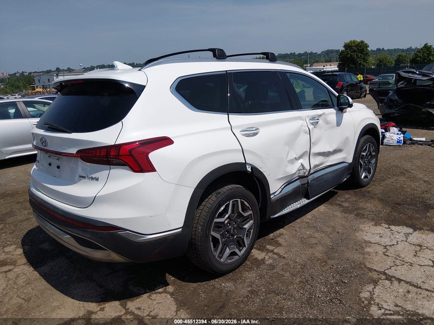 2022 Hyundai Santa fe VIN KM8S5DA14NU026573 IAAI salvage auction — RIGHT SIDE, Salvage (Pennsylvania), sold $10,900 on 2026-07-24 (photo 4)