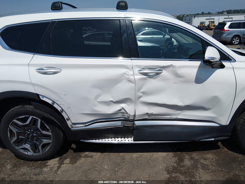 2022 Hyundai Santa fe VIN KM8S5DA14NU026573 IAAI salvage auction — RIGHT SIDE, Salvage (Pennsylvania), sold $10,900 on 2026-07-24 (photo 6)