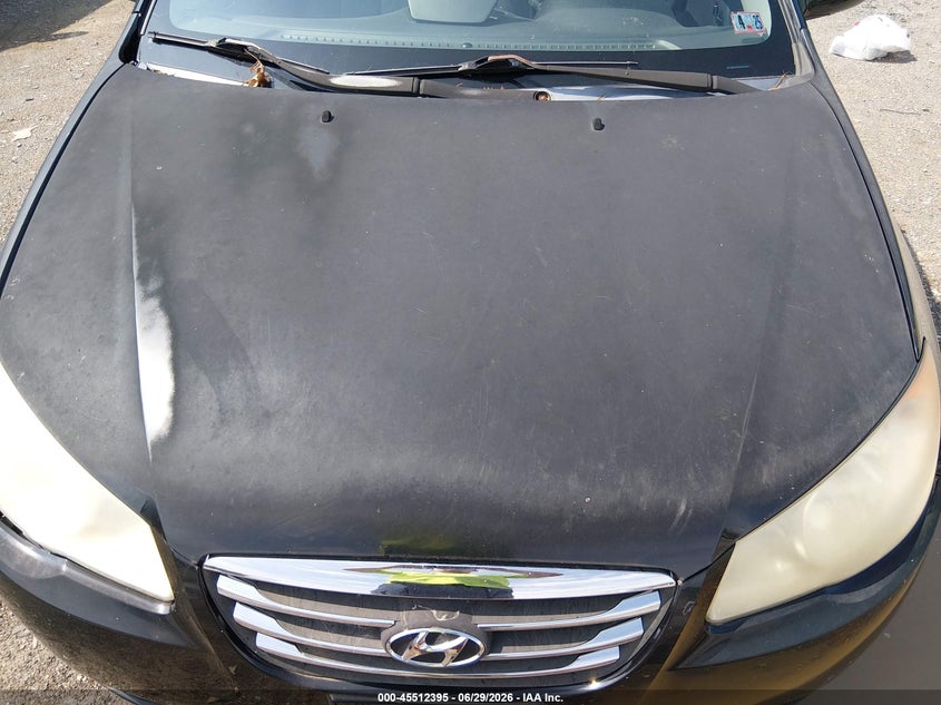 2010 Hyundai Elantra VIN KMHDU4AD3AU855361 IAAI salvage auction — NORMAL WEAR, Clear (Tennessee), sold $700 on 2026-07-22 (photo 6)