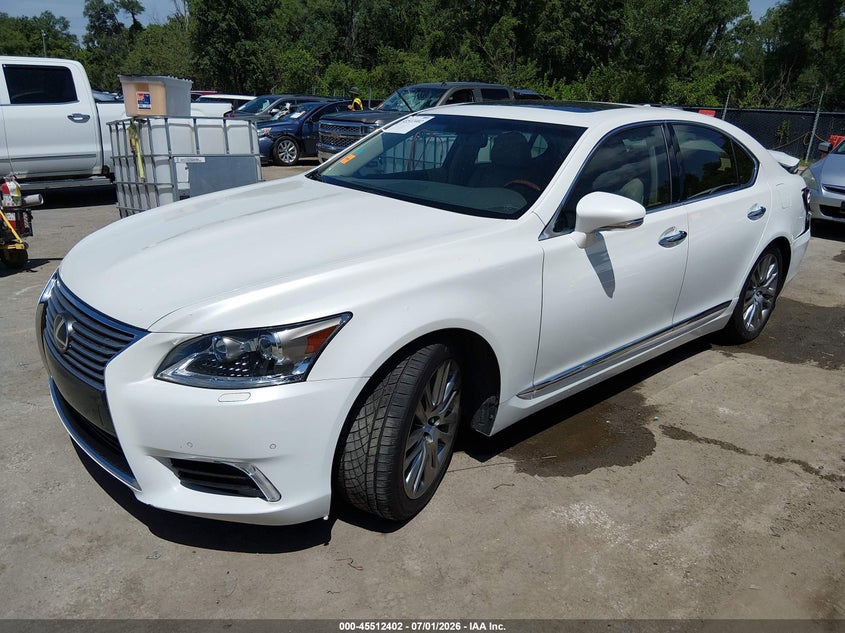 2014 Lexus Ls VIN JTHBL5EF4E5128003 IAAI salvage auction — REAR END, Salvage Title, sold $3,650 on 2026-07-25 (photo 2)