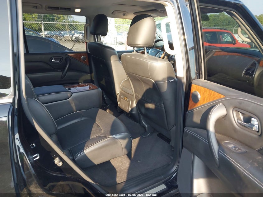 2019 Infiniti Qx80 VIN JN8AZ2NE1K9234709 IAAI salvage auction — FRONT END, Salvage Title, sold $5,800 on 2026-08-21 (photo 8)