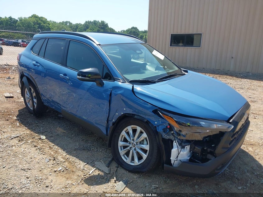 2026 Toyota Corolla cross VIN 7MUCAAAG2TV166183 IAAI salvage auction — RIGHT SIDE, Salvage (North Carolina), sold $7,000 on 2026-08-01 (photo 1)