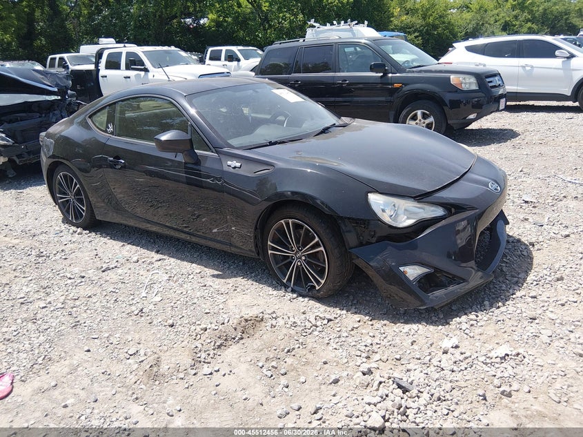 2013 Scion Fr-s VIN JF1ZNAA18D2706154 IAAI salvage auction — FRONT END, Salvage (Tennessee), sold $325 on 2026-07-30 (photo 1)