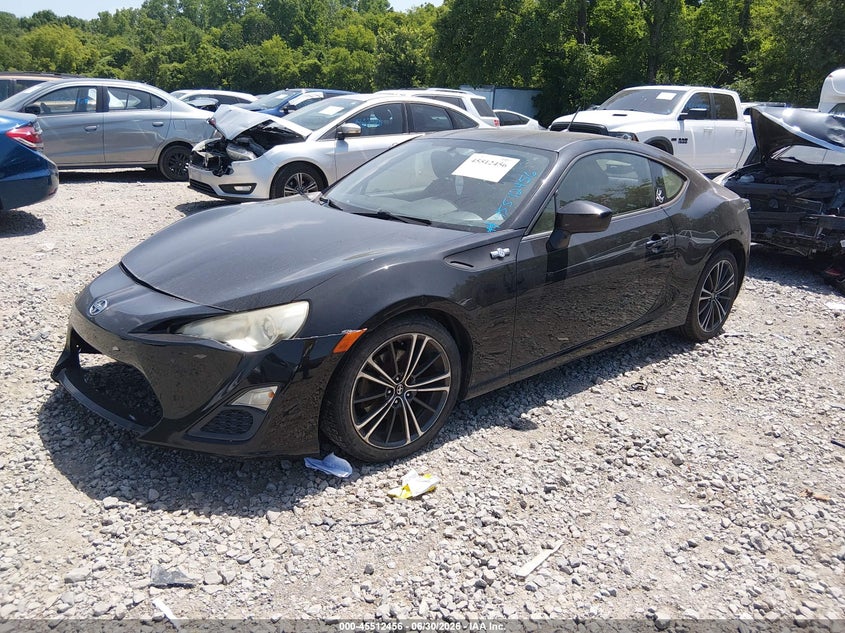 2013 Scion Fr-s VIN JF1ZNAA18D2706154 IAAI salvage auction — FRONT END, Salvage (Tennessee), sold $325 on 2026-07-30 (photo 2)