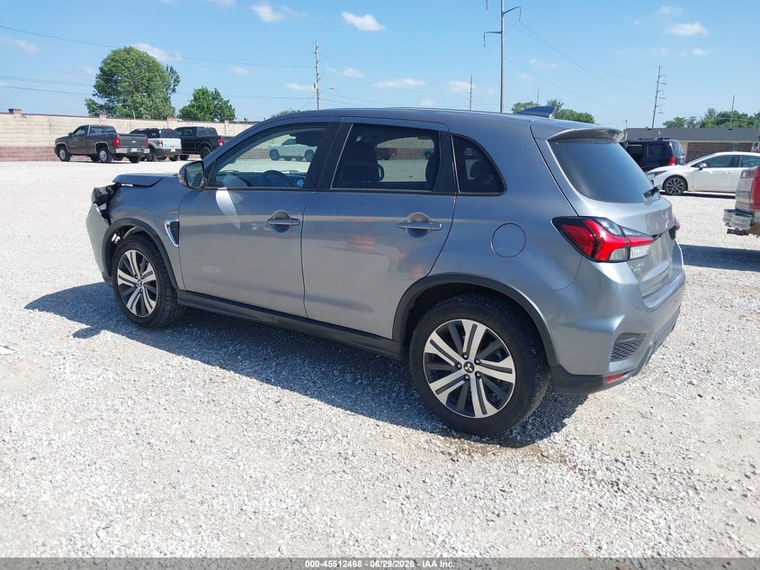 2024 Mitsubishi Outlander VIN JA4ARUAU7RU016120 IAAI salvage auction — FRONT END, Salvage Title, sold $7,500 on 2026-07-31 (photo 3)