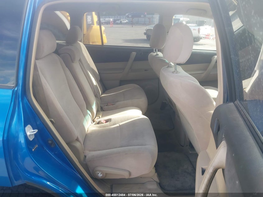 2008 Toyota Highlander VIN JTEES41A482052659 IAAI salvage auction — NORMAL WEAR, Clear (Utah), sold $825 on 2026-07-09 (photo 8)
