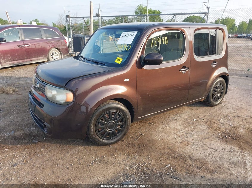 2010 Nissan Cube VIN JN8AZ2KRXAT166452 IAAI salvage auction — REAR END, Junk Bill Of Sale Mv2459 (Wisconsin), sold $25 on 2026-07-23 (photo 2)