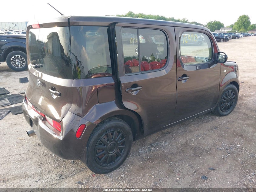 2010 Nissan Cube VIN JN8AZ2KRXAT166452 IAAI salvage auction — REAR END, Junk Bill Of Sale Mv2459 (Wisconsin), sold $25 on 2026-07-23 (photo 4)