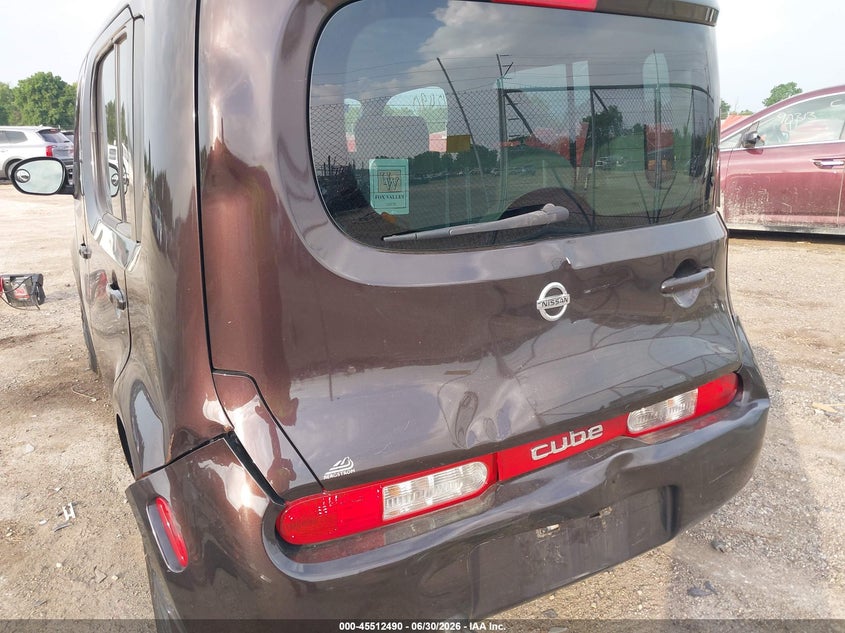 2010 Nissan Cube VIN JN8AZ2KRXAT166452 IAAI salvage auction — REAR END, Junk Bill Of Sale Mv2459 (Wisconsin), sold $25 on 2026-07-23 (photo 6)