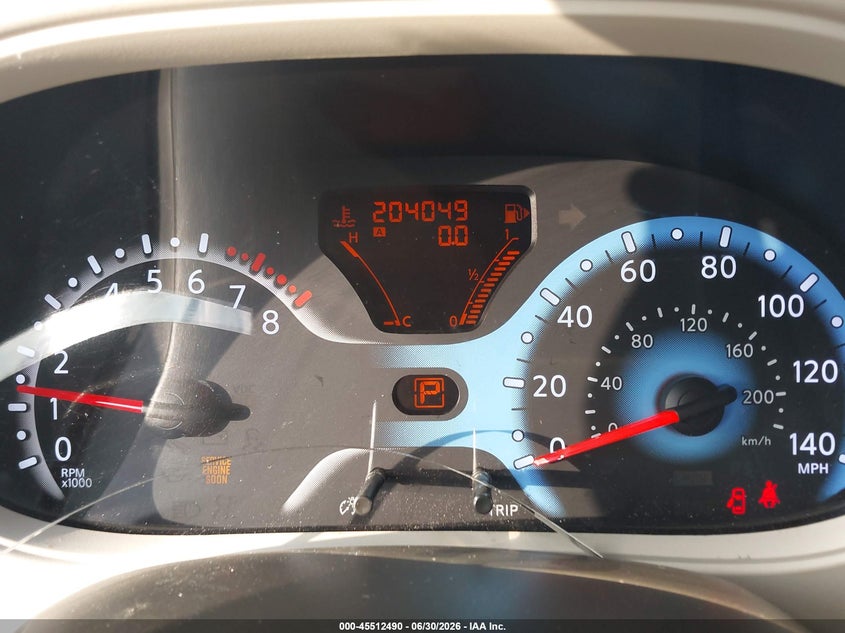 2010 Nissan Cube VIN JN8AZ2KRXAT166452 IAAI salvage auction — REAR END, Junk Bill Of Sale Mv2459 (Wisconsin), sold $25 on 2026-07-23 (photo 7)