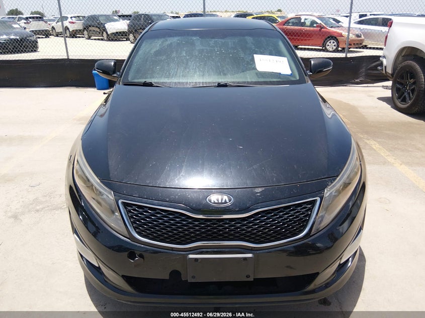 2015 Kia Optima VIN KNAGM4A70F5634679 IAAI salvage auction — NORMAL WEAR, Clear (Texas), sold $625 on 2026-07-16 (photo 6)
