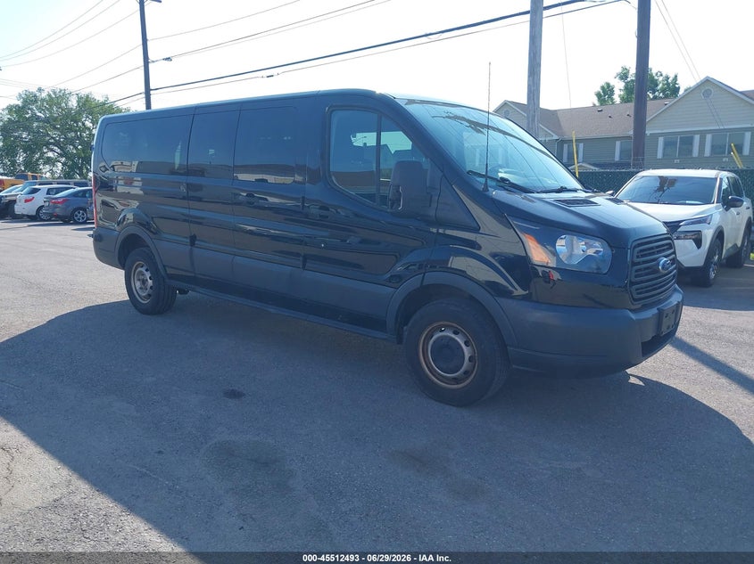 2018 Ford Transit-350 VIN 1FBZX2ZM5JKB52774 IAAI salvage auction — NORMAL WEAR, Sf97 (New York), sold $19,200 on 2026-07-23 (photo 1)