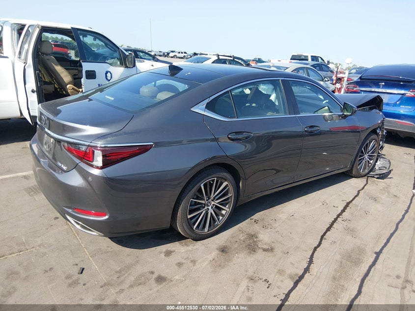 2023 Lexus ES VIN 58ADZ1B15PU143181 IAAI salvage auction — RIGHT FRONT, Salvage (North Carolina), sold $15,600 on 2026-07-29 (photo 4)