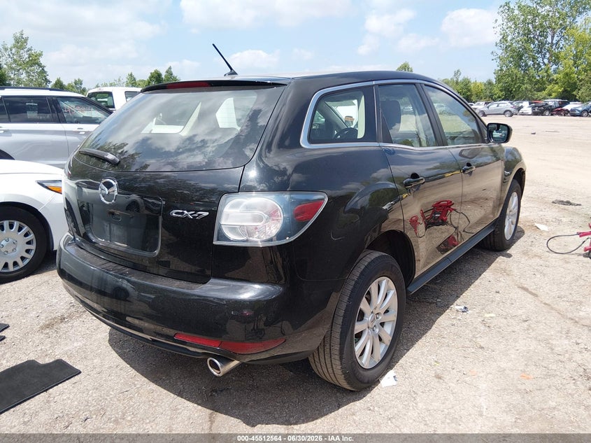 2010 Mazda Cx-7 VIN JM3ER2W50A0338016 IAAI salvage auction — FRONT END, Salvage (Ohio), sold $25 on 2026-07-21 (photo 4)