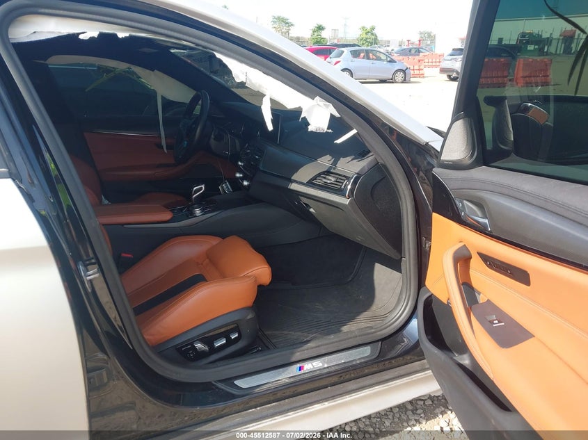 2019 BMW M5 VIN WBSJF0C56KB448186 IAAI salvage auction — LEFT SIDE, Salvage (Illinois), sold $17,500 on 2026-07-29 (photo 5)