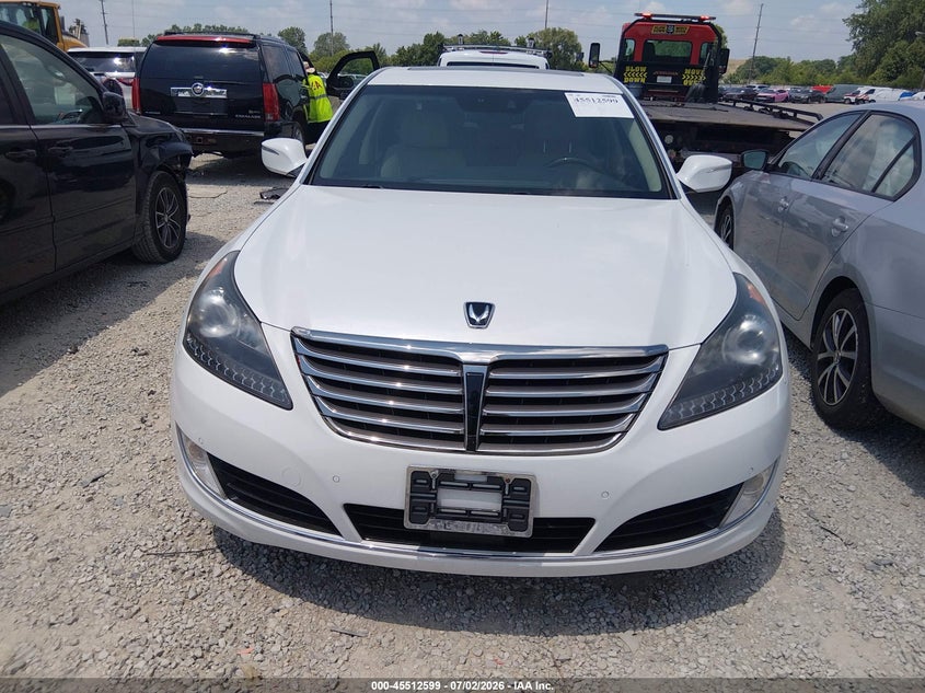 2014 Hyundai Equus VIN KMHGH4JHXEU077392 IAAI salvage auction — NORMAL WEAR, Salvage Title, sold $425 on 2026-07-29 (photo 6)