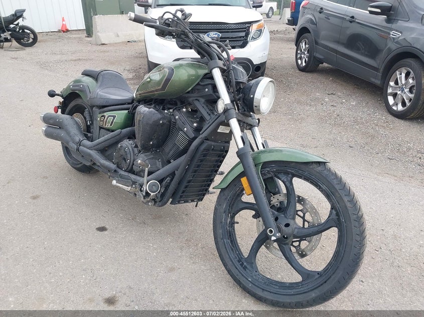 2015 Yamaha Xv VIN JYAVP33E5FA011875 IAAI salvage auction — UNKNOWN, Salvage (North Dakota), sold $1,800 on 2026-07-28 (photo 1)