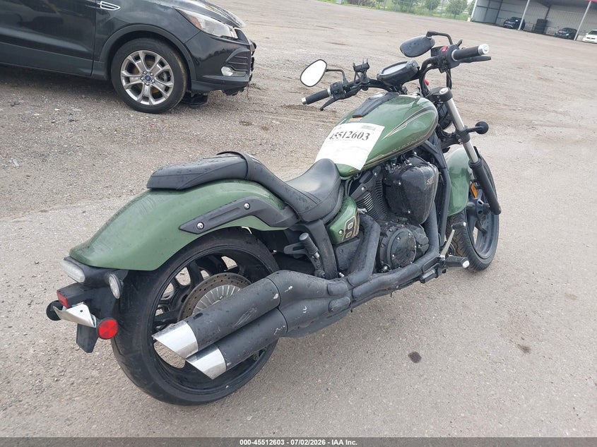 2015 Yamaha Xv VIN JYAVP33E5FA011875 IAAI salvage auction — UNKNOWN, Salvage (North Dakota), sold $1,800 on 2026-07-28 (photo 4)