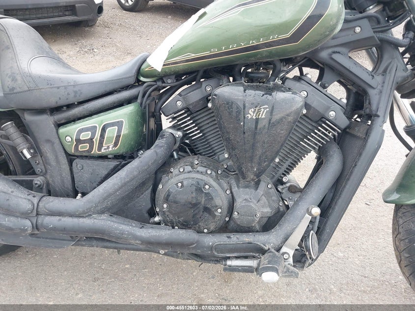 2015 Yamaha Xv VIN JYAVP33E5FA011875 IAAI salvage auction — UNKNOWN, Salvage (North Dakota), sold $1,800 on 2026-07-28 (photo 8)