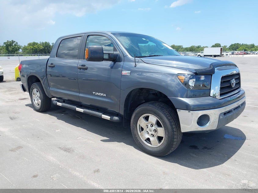 2007 Toyota Tundra VIN 5TBEV54137S463225 IAAI salvage auction — REAR END, Rebuildable (Florida), sold $4,350 on 2026-07-17 (photo 1)