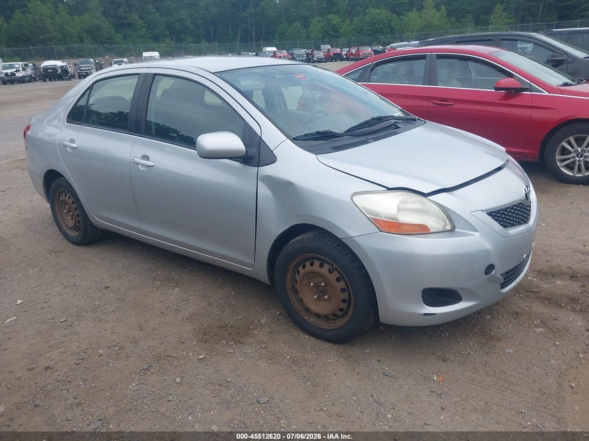 2010 Toyota Yaris VIN JTDBT4K36A1385901 IAAI salvage auction — NORMAL WEAR, Original (Maine), sold $725 on 2026-07-10 (photo 1)