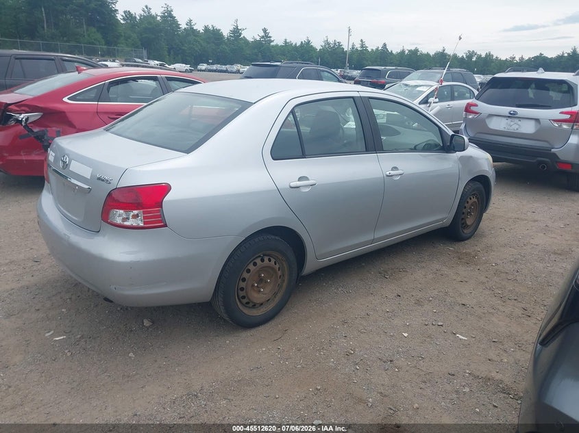 2010 Toyota Yaris VIN JTDBT4K36A1385901 IAAI salvage auction — NORMAL WEAR, Original (Maine), sold $725 on 2026-07-10 (photo 4)
