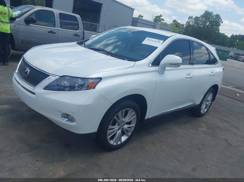 2011 Lexus Rx 450h VIN JTJZB1BA3B2405061 IAAI salvage auction — NORMAL WEAR, Clear (Georgia), sold $2,550 on 2026-07-15 (photo 2)