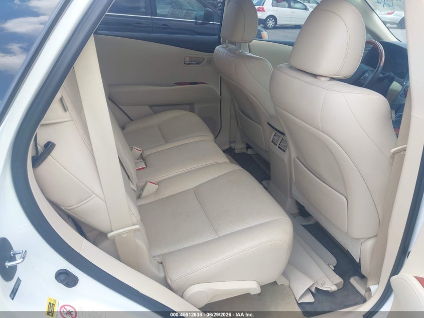 2011 Lexus Rx 450h VIN JTJZB1BA3B2405061 IAAI salvage auction — NORMAL WEAR, Clear (Georgia), sold $2,550 on 2026-07-15 (photo 8)