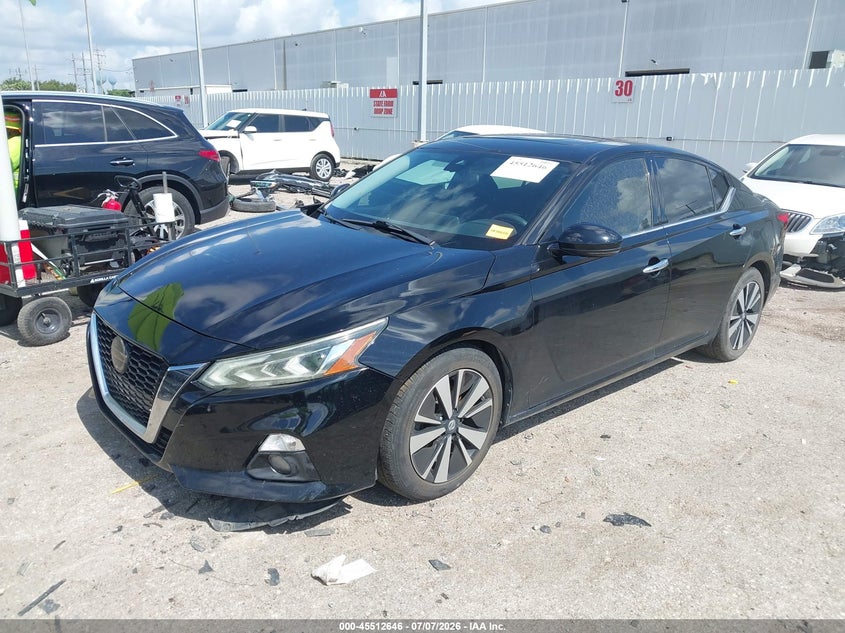 2022 Nissan Altima VIN 1N4BL4EVXNN417492 IAAI salvage auction — WATER/FLOOD, Salvage (Texas), sold $6,200 on 2026-08-02 (photo 2)