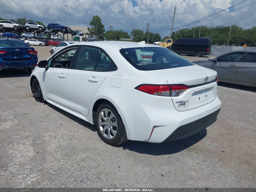 2026 Toyota Corolla VIN 5YFB4MDE8TP441721 IAAI salvage auction — FRONT END, Salvage Title, sold $5,100 on 2026-07-28 (photo 3)