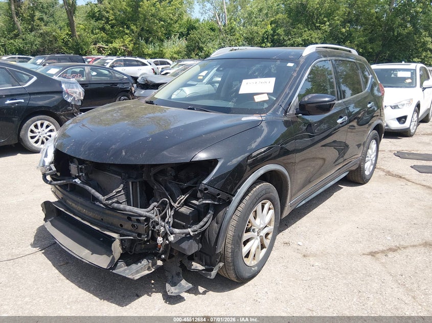 2020 Nissan Rogue VIN KNMAT2MV4LP508352 IAAI salvage auction — FRONT END, Salvage (Ohio), sold $100 on 2026-07-28 (photo 2)