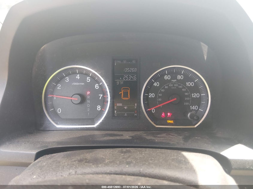 2008 Honda Cr-v VIN JHLRE487X8C082494 IAAI salvage auction — NORMAL WEAR, Original (Ohio), sold $2,350 on 2026-07-28 (photo 7)