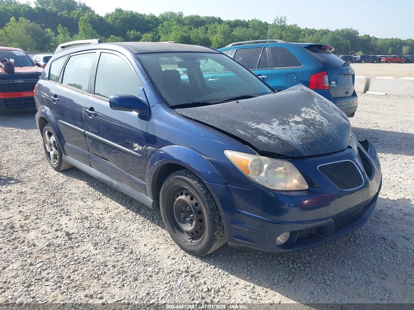 2007 Pontiac Vibe VIN 5Y2SL67837Z413714 IAAI salvage auction — LEFT FRONT, Salvage (Ohio), sold $475 on 2026-07-15 (photo 1)