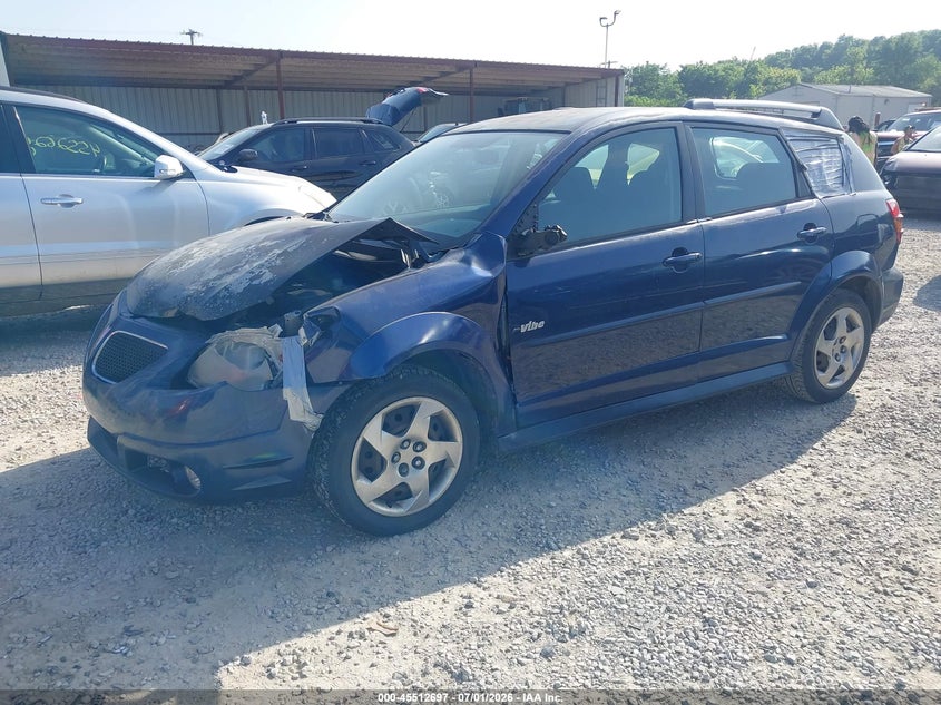 2007 Pontiac Vibe VIN 5Y2SL67837Z413714 IAAI salvage auction — LEFT FRONT, Salvage (Ohio), sold $475 on 2026-07-15 (photo 2)