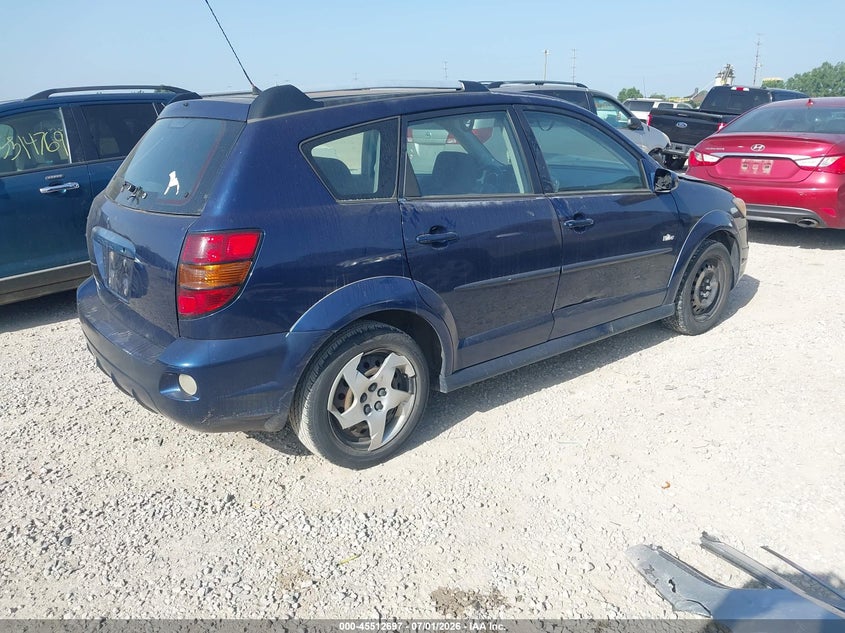 2007 Pontiac Vibe VIN 5Y2SL67837Z413714 IAAI salvage auction — LEFT FRONT, Salvage (Ohio), sold $475 on 2026-07-15 (photo 4)