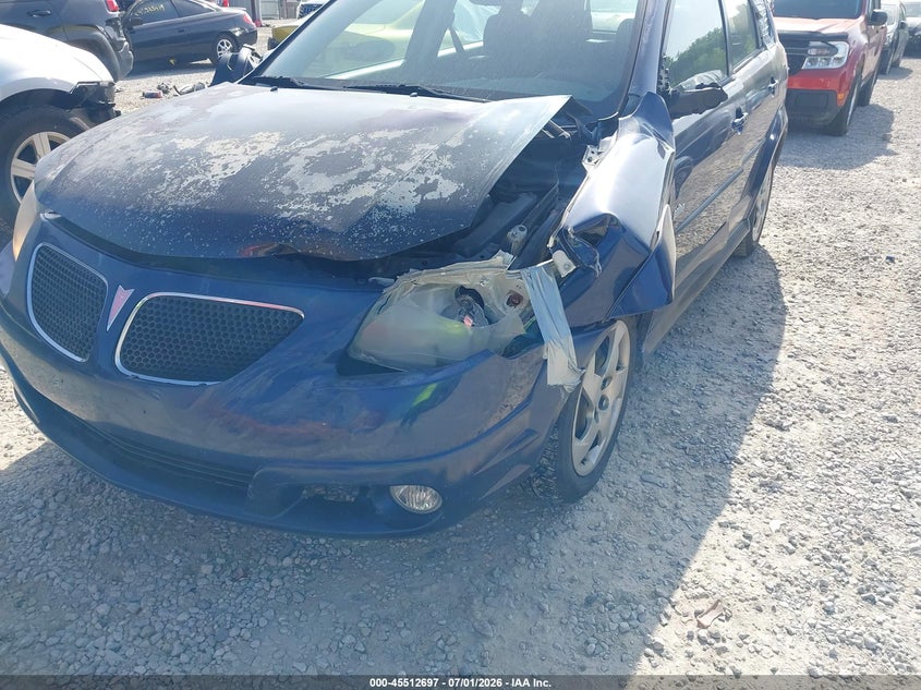 2007 Pontiac Vibe VIN 5Y2SL67837Z413714 IAAI salvage auction — LEFT FRONT, Salvage (Ohio), sold $475 on 2026-07-15 (photo 6)